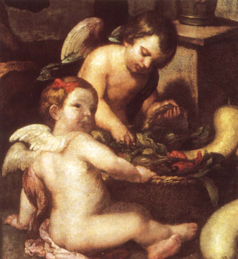 Bartolome Esteban Murillo The Angels- Kitchen